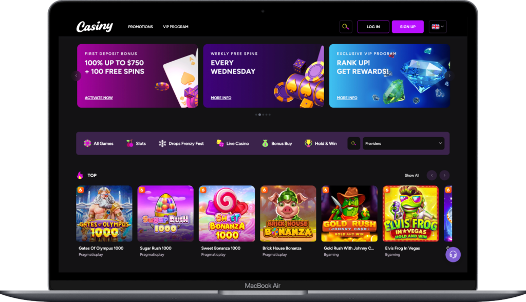 Discover the Excitement of Casiny Casino No Deposit Bonus