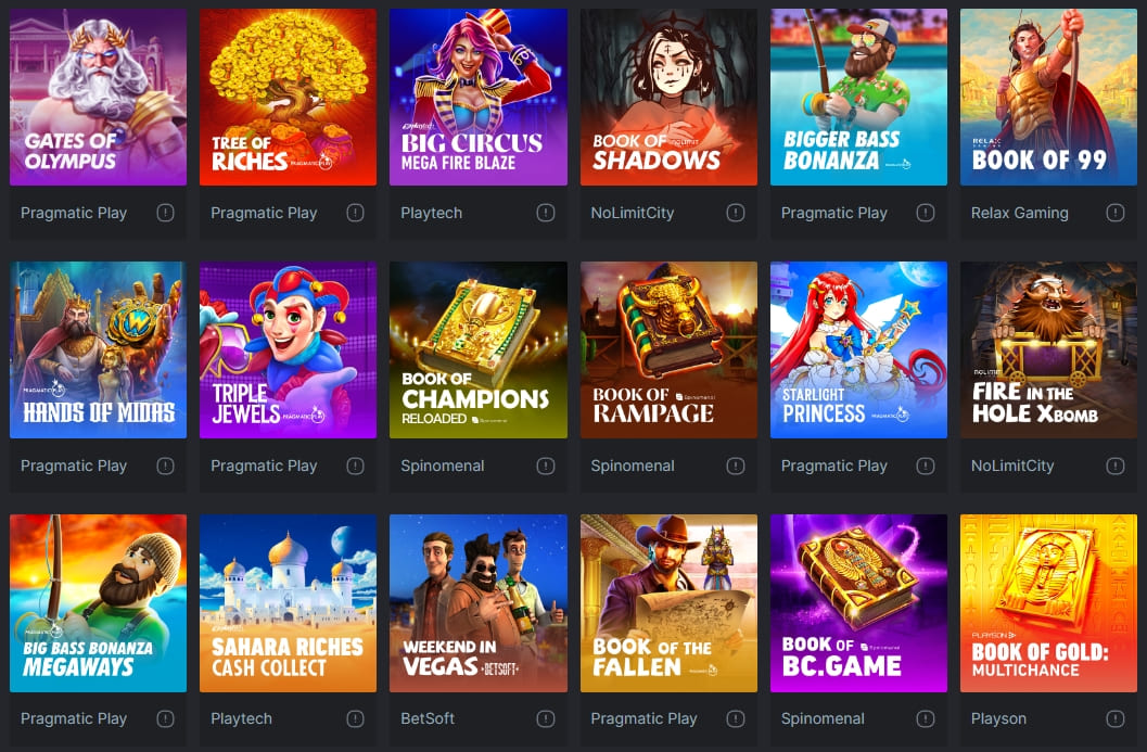 Exploring the Exciting World of Slots at BC Game 1478508141